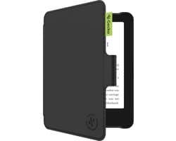 Gecko Covers - Tablet Hoes / Cover gemaakt van Cactusschil geschikt voor Kobo Clara Colour / Kobo Clara BW / Tolino Shine Color - Slaap/Wake functie - Zwart