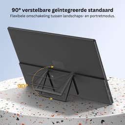 DailySupplies® Portable Monitor - Draagbare Scherm - Uitbreider - Full HD — thumbnail 4