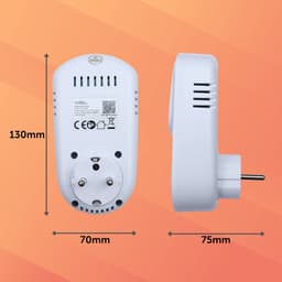 Vultec IQP Thermostaat - Smart Wifi thermostaat - programmeerbaar - Plugin - Stekker — thumbnail 3