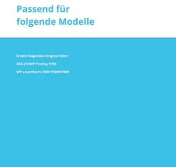 Filter voor AEG Electrolux LTHWP 1123156000 droger, warmtepompdroger, oude uitvoering, 225 x 160 mm, sponsfilter, filtermat, condensdroger, 100% Made in Germany, spons, stof — thumbnail 5