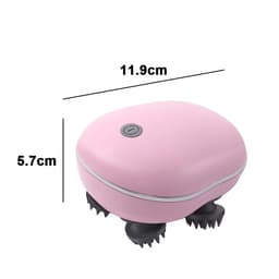 Draadloos Elektrisch Hoofdhuidmassageapparaat – 28 Zachte Siliconen Knoppen, 3 Intensiteitsstanden, Afneembare Massagekop, Waterdicht, Voor Haar & Lichaam — thumbnail 2