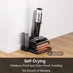 Dweilrobot – Robotstofzuiger – Nat-Droog Stofzuiger – Dweilmachine – Schoonmaakrobot – Krachtige 17,5 kPa Zuigkracht – 45 Minuten Accuduur — thumbnail 4
