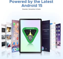 DOOGEE TAB U11 Pro - Tablet - Tablette - 30GB RAM + 256GB ROM(2TB/TF) - 8580 mAh - 11 Inch 1080P 90 Hz - Dubbele luidspreker - T7200 Octa Core - 13MP Camera - 5G WIFI - Face ID - 7.9 mm Metallic Body - Zwart — thumbnail 6