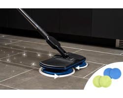 Hyundai Electronics - Electric Feather light spinning mop - Mop set van 4 stuks