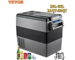 Auto Koelkast Camping Koelkast Koelkast Boot 45 L koelbox 12/24 V draagbare koelkast elektrische vriezer kleine vriezer -20 ~ 20°C