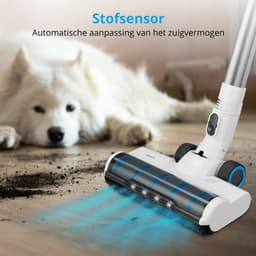 MEDION P250 steelstofzuiger (snoerloos, zakloos, cycloontechnologie, 250 watt, 2-in-1 steelstofzuiger en handstofzuiger met oplaadbare batterij, stofsensor, HEPA H13, LED-touchdisplay, borstelrol) — thumbnail 4