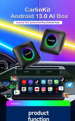 Carlinkit T-Box Ambient CarPlay | 8GB + 128GB | Netflix & Youtube — thumbnail 3