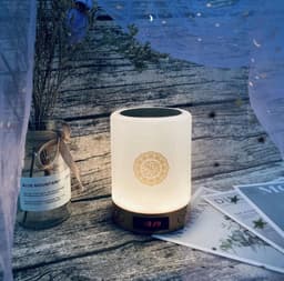 Igoods Koran Speaker - Quran Speaker - Draadloze speakers - Smart Speakers - Quran lamp - Led Lamp Touch - Afstandsbediening - 40 Hadith - Met App — thumbnail 5