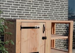 Bbq tafel | Barbecue tafel Boston | Buitenkeuken | 2 delig | BuitenDuurzaam — thumbnail 5