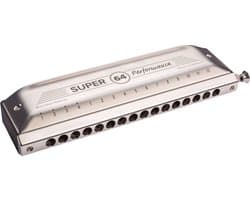 Hohner Super 64 Performance in C - Chromatische mondharmonica - Proffessioneel