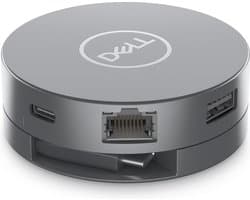 DELL 6-in-1 USB-C multiport-adapter | DA305, Bedraad, USB 3.2 Gen 2 (3.1 Gen 2) Type-C, 10,100,1000 Mbit/s, Zilver, 3840 x 2160 Pixels, Dell