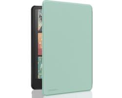 7 inch E-reader Hoes - Lichtgewicht Schelp Hoesje met Auto Wake/Sleep - Geschikt voor Kindle Paperwhite (12e Generatie) - Agave Groen