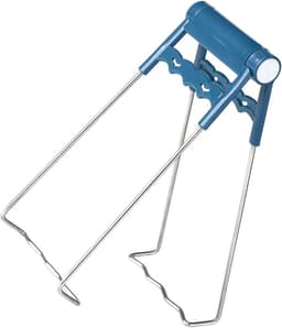 Cosensi - Tang voor hete platen en schotels in roestvrijstaal - Keukentool voor koken met airfryer - Gripper voor pannen. — thumbnail 8