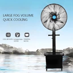 Professionele Staande Verrijdbare Verdamper Ventilator Buiten met Grote Waterreservoir — thumbnail 2