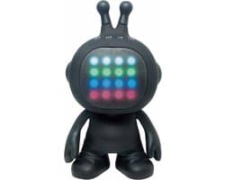 Draadloze Party Speaker met LED Verlichting en Oplaadbare Batterij - Bluetooth & USB/SD