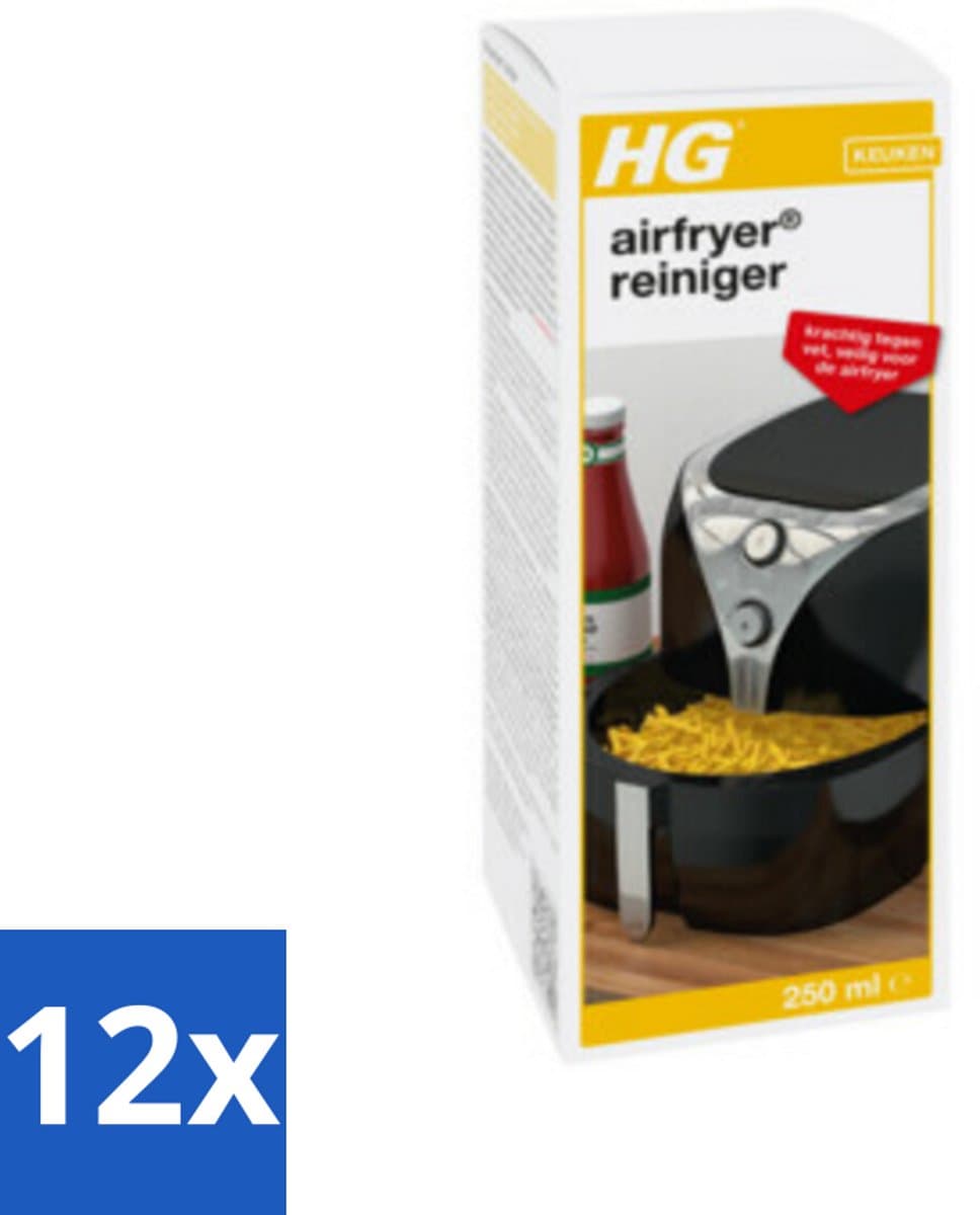 HG Airfryer Reiniger 250 ml - Voordeelverpakking - 12 stuks — afbeelding 1