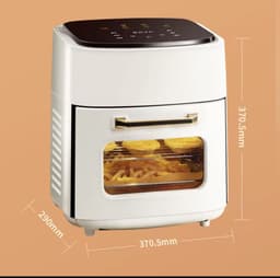 Silvercrest Airfryer Oven 15L – 2400W – Heteluchtfriteuse met Display — thumbnail 5