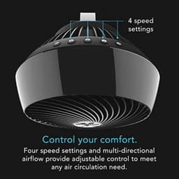 VORNADO Ventilator 660 BLK 4SPD circulator — thumbnail 3