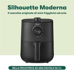 Handmatige heteluchtfriteuse - Olievrij Frituren, Afwasmachine Bestendige Antiaanbakpan en Frituurrek, Matte Zwart — thumbnail 4