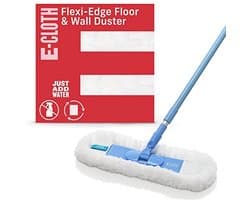 Flexi-Edge Vloer- en Wandstofzuiger voor Harde Vloeren - Herbruikbare Stofdweil met 100 Wasgarantie
