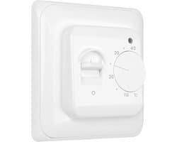 Slimme Inbouwthermostaat Wifi met Kristalglas, Digitale Kamerthermostaat, Compatibel met Alexa en Google Assistant, 16 Ampere, Grijs