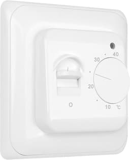 Slimme Inbouwthermostaat Wifi met Kristalglas, Digitale Kamerthermostaat, Compatibel met Alexa en Google Assistant, 16 Ampere, Grijs — thumbnail 1
