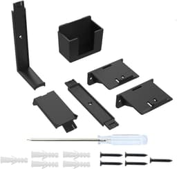 Green Glow - Wandmontagebeugel voor controllers en hoofdtelefoon - Ruimtebesparende organizer voor PlayStation 5 Slim - Opbergbeugel voor afstandsbediening — thumbnail 1
