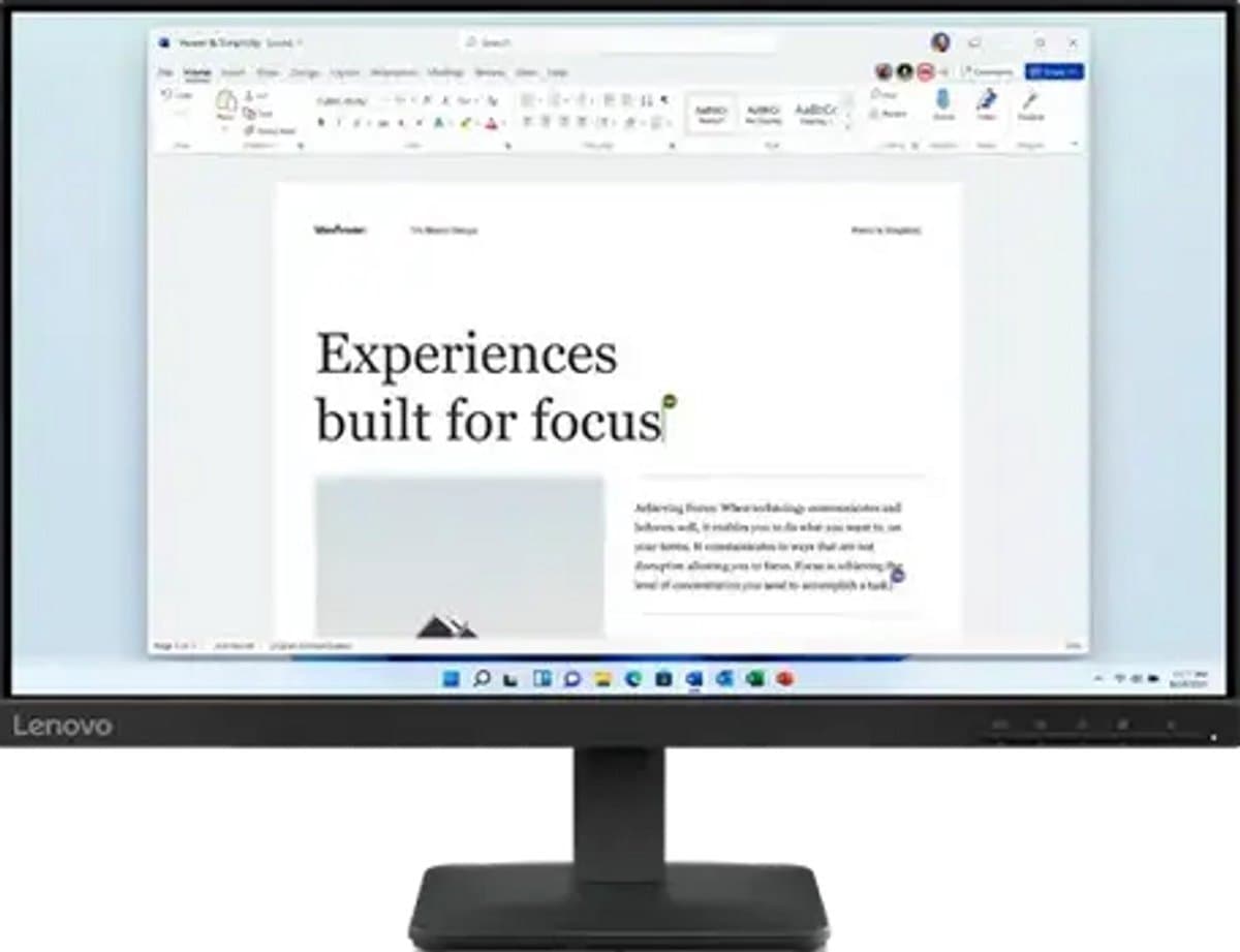 Lenovo L24-41 FHD-beeldscherm (23,8") — afbeelding 1