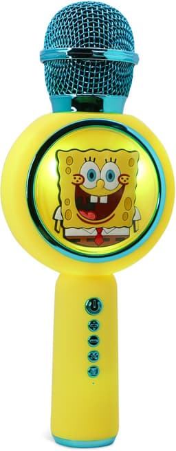 Sponge Bob - draadloze karaoke microfoon voor kinderen - oplichtend LED display - speaker - met stemeffecten — thumbnail 1