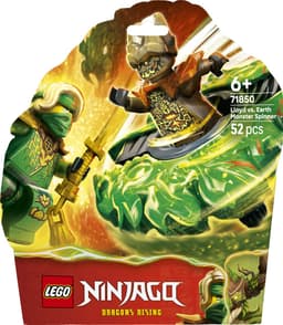 LEGO Ninjago - Lloyd vs. aardemonster in spinner Constructiespeelgoed — thumbnail 1