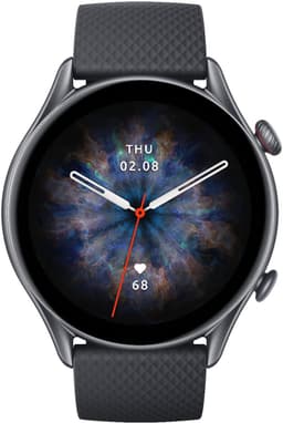 Amazfit GTR 3 Pro - Smartwatch - 46 mm - Midnight Zwart — thumbnail 4