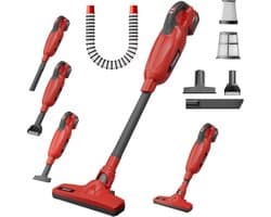 Draadloze Stofzuiger met 13 KPA Zuigkracht en 4 Ah Li-Ion Batterij - Ideaal voor Huishoudelijk Gebruik en Auto