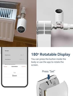 Slimme Zigbee Radiatorthermostaat met App Besturing en Voice Control — thumbnail 2