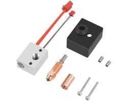 Geïntegreerde Bi-Metal Heatbreak en 0,4 mm Mondstuk voor 3D Printers
