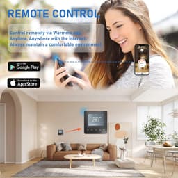 Digitale Thermostaat voor Vloerverwarming met Wekelijkse Programma's en Wifi — thumbnail 3