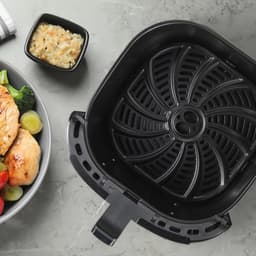 Hot Air Fryer 1800 W - 6.9 L met 8 Kookprogramma's - Keramische Coating - Instelbare Temperatuur 80-200 °C — thumbnail 4