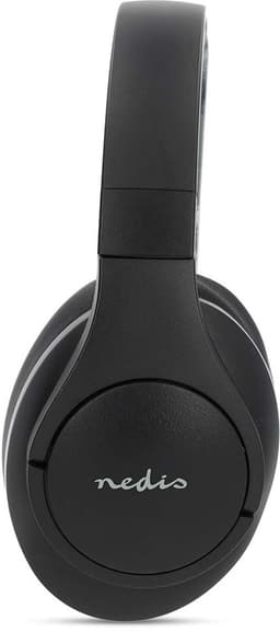 Nedis Draadloze Over-ear Koptelefoon - Batterij 1 werkingstijd standaard verbruik: 1680 min - Ingebouwde microfoon - Drukbediening - Hybrid (ENC + ANC) - Ondersteuning voor spraakbesturing — thumbnail 4