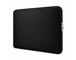 IfarNix Spatwaterdichte Laptop Sleeve – 16 inch – Dubbele Ritssluiting – Zwart