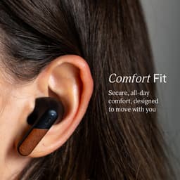 House of Marley Trenchtown Draadloze Oordopjes - Bluetooth ANC Oortjes Draadloos - 24 uur Batterijduur - Eco Friendly Design - Hybrid Active Noise Cancelling - Zwart — thumbnail 3