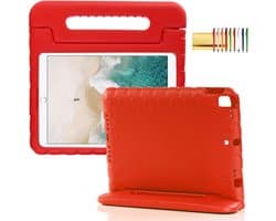 Kindvriendelijk Robuust Hoesje voor iPad 10.2 inch (7e, 8e & 9e Generatie) - Schokbestendig EVA Schuim met Inklapbare Standaard