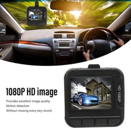 Hoogwaardige Dashcam voor Auto met Bewegingsdetectie en Full HD Opname — thumbnail 3