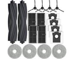 Accessoires Geschikt voor Dreame L10s Ultra Gen 2 / L10s Pro Ultra Heat stofzuigers; reserveonderdelen Geschikt voor Mova E30 Ultra / L40 Ultra AE stofzuigers; de accessoirekit bevat 4 stofzakken,