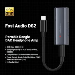 USB-C naar AUX Versterker Dongle met Hi-Res Audiosupport — thumbnail 5