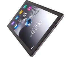 Zazitec 10.1 4G LTE Tablet – Android 13 – 12GB RAM – 256GB Opslag – Octa-Core – IPS 2560×1600 – 8800mAh – Grey