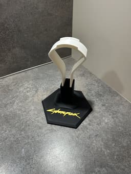 Hoofdtelefoon houder CYBERPUNK - Headset stand - Koptelefoon standaard - Koptelefoon houder — thumbnail 5
