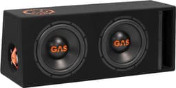 GAS Audio Power MAD B2-210V 2 x 10 inch subwoofer 1200W ( 600W RMS ) Gepoorte Auto subwoofer — thumbnail 1