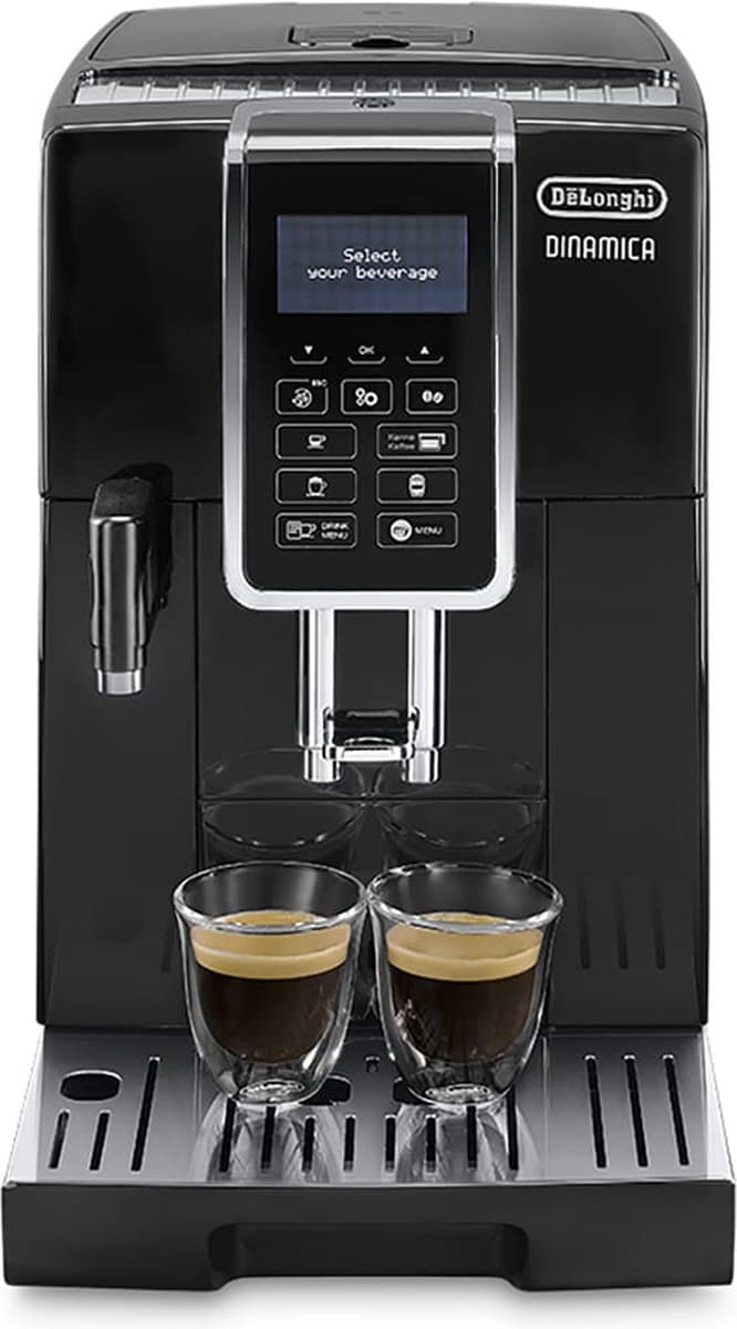 De'Longhi volautomatische koffiemachine ECAM 356.57.B Dinamica, 1450 W, voor bonen/poeder, melkopschuimer — afbeelding 1