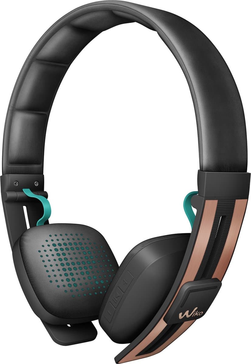 Wiko WiShake bluetooth headphone - black — afbeelding 1