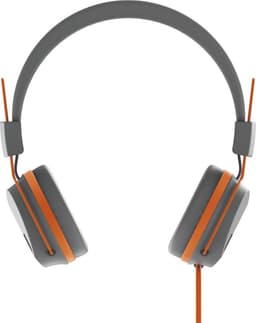 Hama 00184046 hoofdtelefoon/headset Bedraad Hoofdband Oproepen/muziek Grijs, Oranje — thumbnail 3