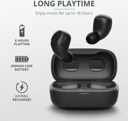 Trust Nika Compact Bluetooth Earphones — thumbnail 1